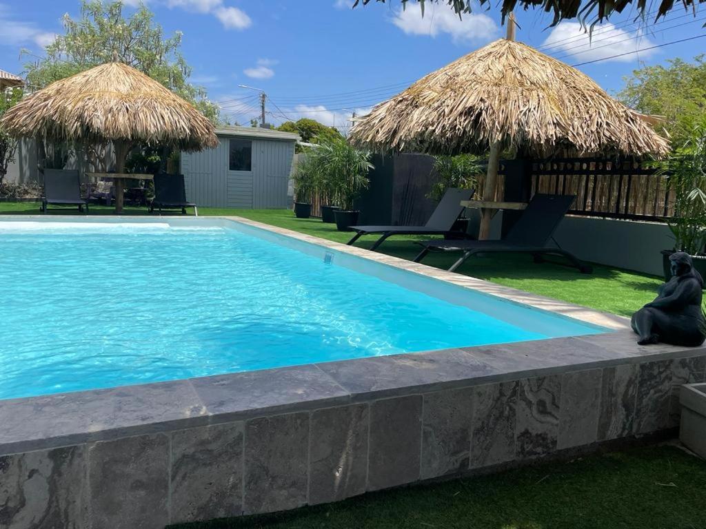 Palmhouse Apartments Aruba 1- 4 Persons Savaneta エクステリア 写真