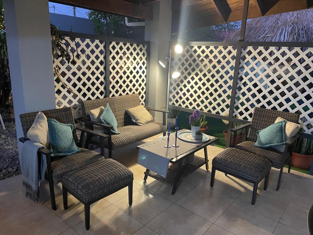 Palmhouse Apartments Aruba 1- 4 Persons Savaneta エクステリア 写真